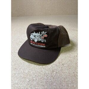 Obey Brown Hat with Logo Patch